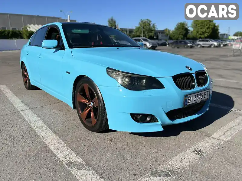 Седан BMW 5 Series 2009 2.98 л. Автомат обл. Полтавская, Полтава - Фото 1/18