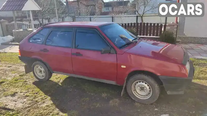 Хетчбек ВАЗ / Lada 2109 1993 1.3 л. Ручна / Механіка обл. Івано-Франківська, Калуш - Фото 1/10