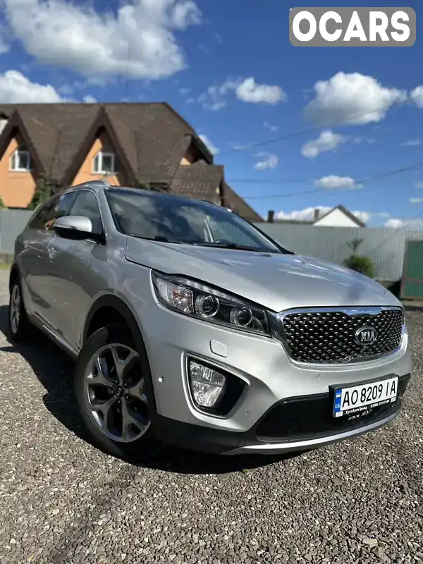 Позашляховик / Кросовер Kia Sorento 2016 2.2 л. Автомат обл. Закарпатська, Хуст - Фото 1/5