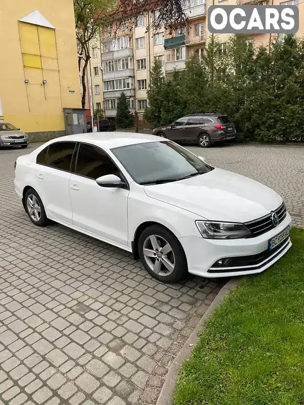 Седан Volkswagen Jetta 2016 1.6 л. Ручна / Механіка обл. Львівська, Львів - Фото 1/8