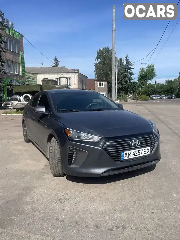 Хэтчбек Hyundai Ioniq 2017 1.58 л. Робот обл. Житомирская, Житомир - Фото 1/14