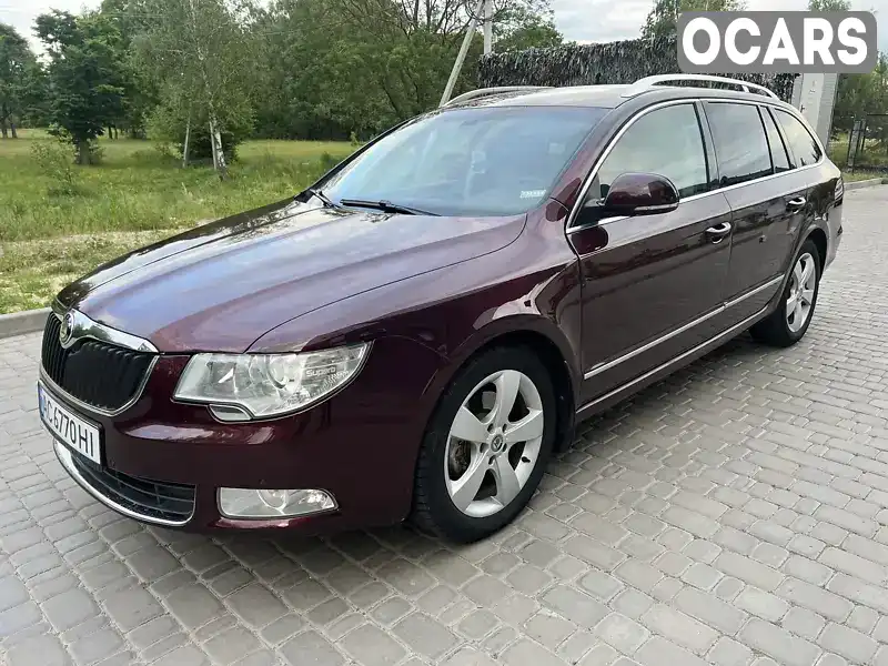 Универсал Skoda Superb 2010 1.97 л. Автомат обл. Волынская, Камень-Каширский - Фото 1/16