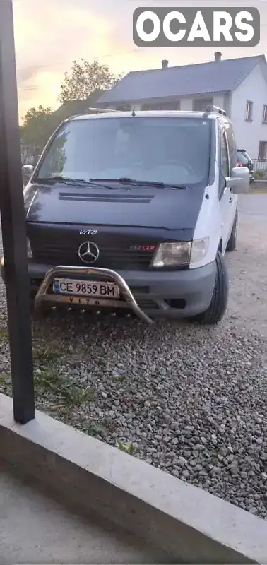 Минивэн Mercedes-Benz Vito 2000 2.2 л. Ручная / Механика обл. Черновицкая, Сторожинец - Фото 1/10