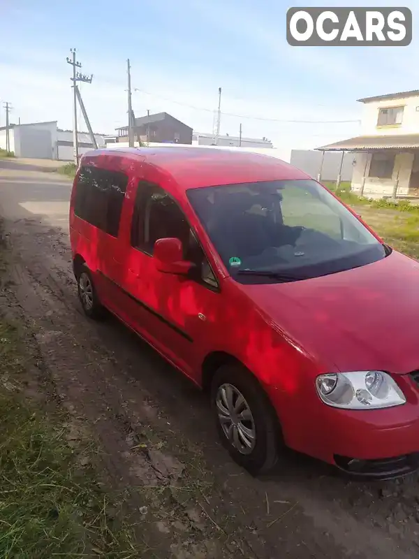 Минивэн Volkswagen Caddy 2009 2 л. Ручная / Механика обл. Хмельницкая, Славута - Фото 1/9