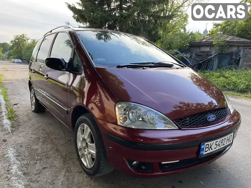 Мінівен Ford Galaxy 2003 1.9 л. Ручна / Механіка обл. Рівненська, Гоща - Фото 1/21