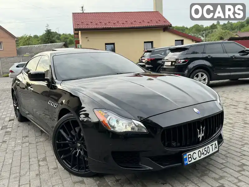 Седан Maserati Quattroporte 2015 2.98 л. Автомат обл. Львовская, Львов - Фото 1/21