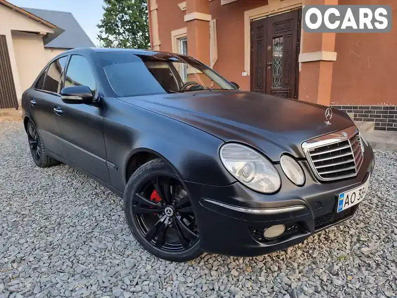 Седан Mercedes-Benz E-Class 2008 2.1 л. Автомат обл. Закарпатська, Іршава - Фото 1/21