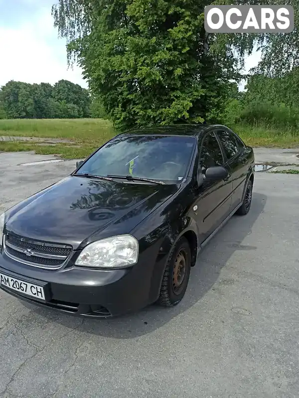 Седан Chevrolet Lacetti 2005 1.6 л. Ручная / Механика обл. Житомирская, Звягель - Фото 1/8