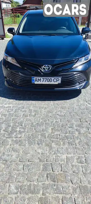 Седан Toyota Camry 2019 2.49 л. обл. Житомирська, Баранівка - Фото 1/9