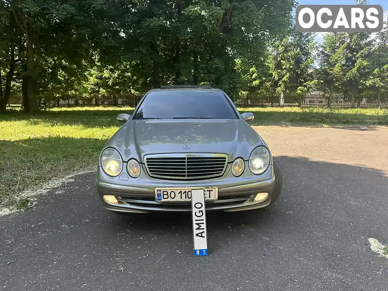 Седан Mercedes-Benz E-Class 2003 3.2 л. Автомат обл. Львовская, Золочев - Фото 1/21
