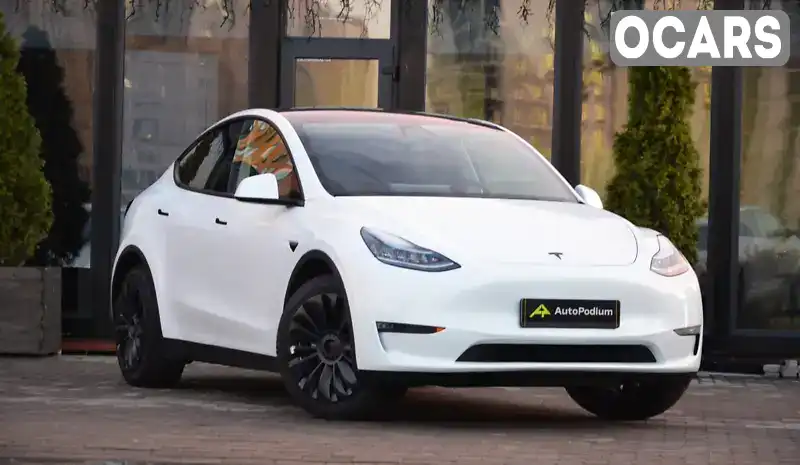 Внедорожник / Кроссовер Tesla Model Y 2020 null_content л. Автомат обл. Киевская, Киев - Фото 1/21