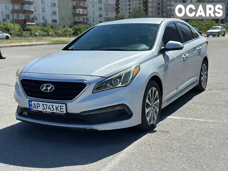 Седан Hyundai Sonata 2015 2.36 л. Автомат обл. Запорізька, Запоріжжя - Фото 1/10