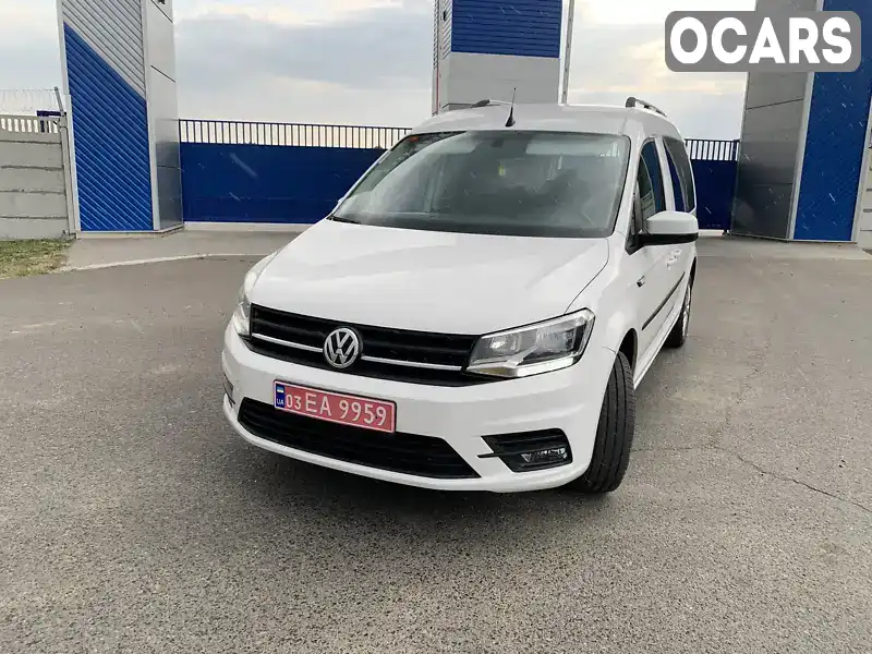 Мінівен Volkswagen Caddy 2019 2 л. Ручна / Механіка обл. Одеська, Одеса - Фото 1/9