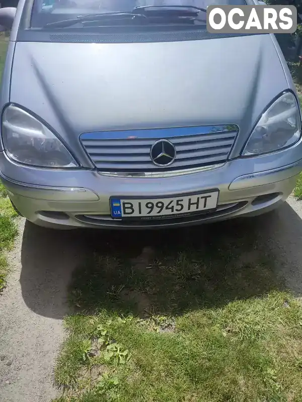 Хетчбек Mercedes-Benz A-Class 2001 1.6 л. Автомат обл. Полтавська, Полтава - Фото 1/7