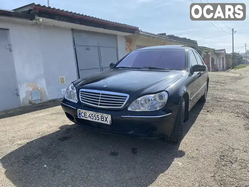 Седан Mercedes-Benz S-Class 2000 4.27 л. Типтроник обл. Черновицкая, Черновцы - Фото 1/9