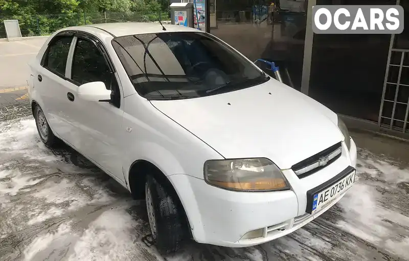 Седан Chevrolet Aveo 2005 1.5 л. Ручная / Механика обл. Днепропетровская, Днепр (Днепропетровск) - Фото 1/5