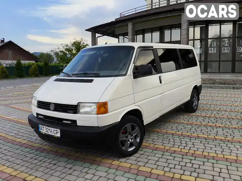 Мінівен Volkswagen Transporter 1998 2.5 л. Ручна / Механіка обл. Івано-Франківська, Надвірна - Фото 1/19