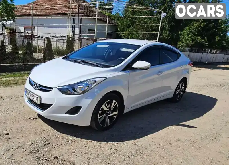 Седан Hyundai Elantra 2013 1.59 л. Ручная / Механика обл. Закарпатская, Берегово - Фото 1/21