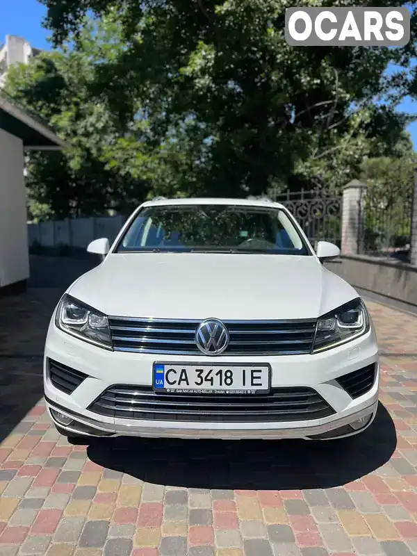 Внедорожник / Кроссовер Volkswagen Touareg 2016 2.97 л. Автомат обл. Черкасская, Черкассы - Фото 1/21