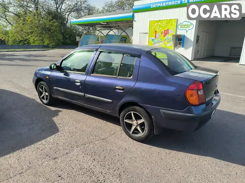 Седан Renault Clio Symbol 2003 1.4 л. Ручная / Механика обл. Полтавская, Лубны - Фото 1/9