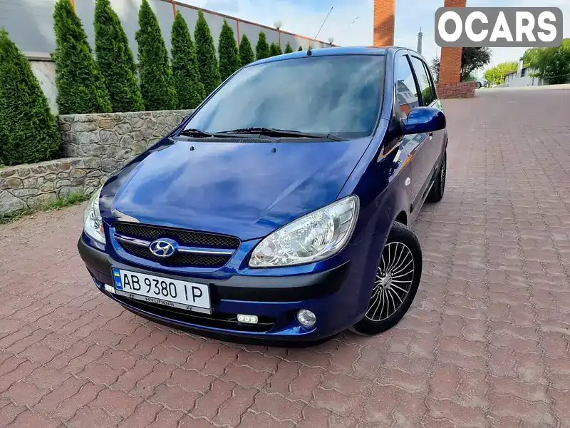 Хетчбек Hyundai Getz 2008 1.4 л. Автомат обл. Вінницька, Вінниця - Фото 1/21