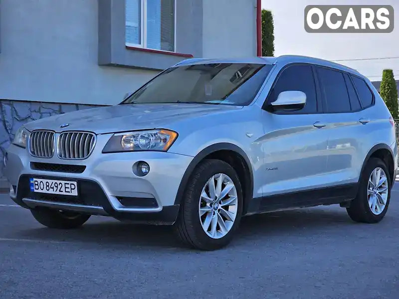 Позашляховик / Кросовер BMW X3 2014 2 л. Автомат обл. Тернопільська, Тернопіль - Фото 1/21