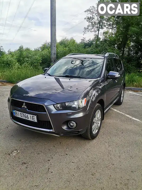 Внедорожник / Кроссовер Mitsubishi Outlander 2010 2.2 л. Автомат обл. Полтавская, Полтава - Фото 1/18