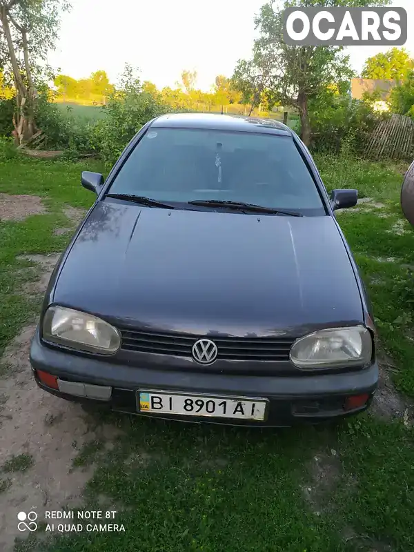 Хэтчбек Volkswagen Golf 1996 1.8 л. обл. Полтавская, Лохвица - Фото 1/8