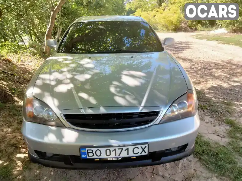 Седан Chevrolet Evanda 2005 2 л. Ручная / Механика обл. Тернопольская, Залещики - Фото 1/16