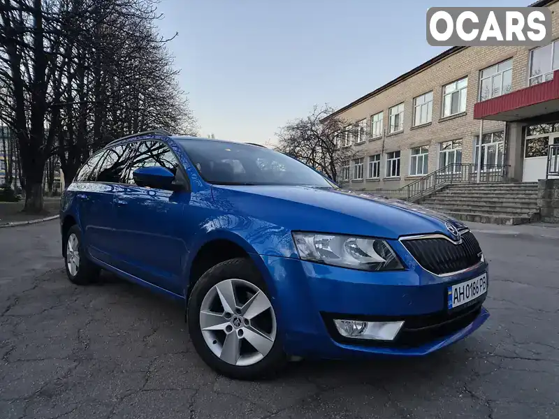 Универсал Skoda Octavia 2014 1.6 л. Ручная / Механика обл. Донецкая, Доброполье - Фото 1/20