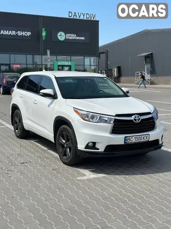 Позашляховик / Кросовер Toyota Highlander 2016 3.46 л. Автомат обл. Львівська, Львів - Фото 1/21