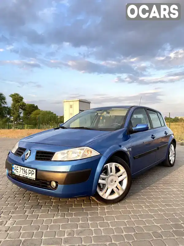 Хэтчбек Renault Megane 2005 1.6 л. Ручная / Механика обл. Днепропетровская, Новомосковск - Фото 1/15