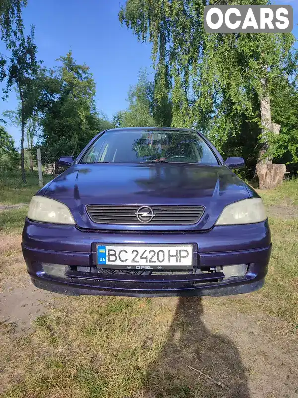 Хэтчбек Opel Astra 1999 2 л. Ручная / Механика обл. Львовская, Буск - Фото 1/11