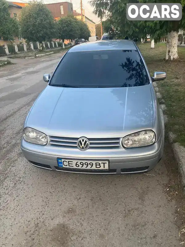 Хэтчбек Volkswagen Golf 2002 1.9 л. Ручная / Механика обл. Черновицкая, Кельменцы - Фото 1/4