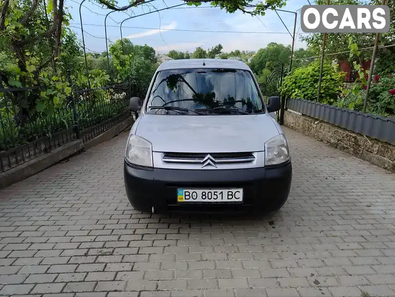 Минивэн Citroen Berlingo 2007 1.6 л. Ручная / Механика обл. Тернопольская, Тернополь - Фото 1/21