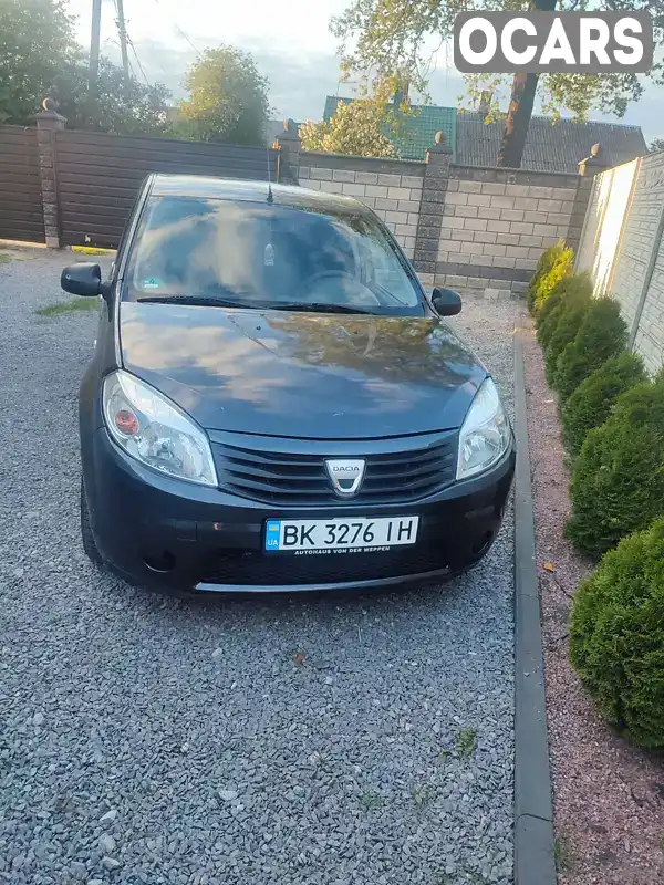 Хэтчбек Dacia Sandero 2009 1.15 л. обл. Ровенская, Ровно - Фото 1/5