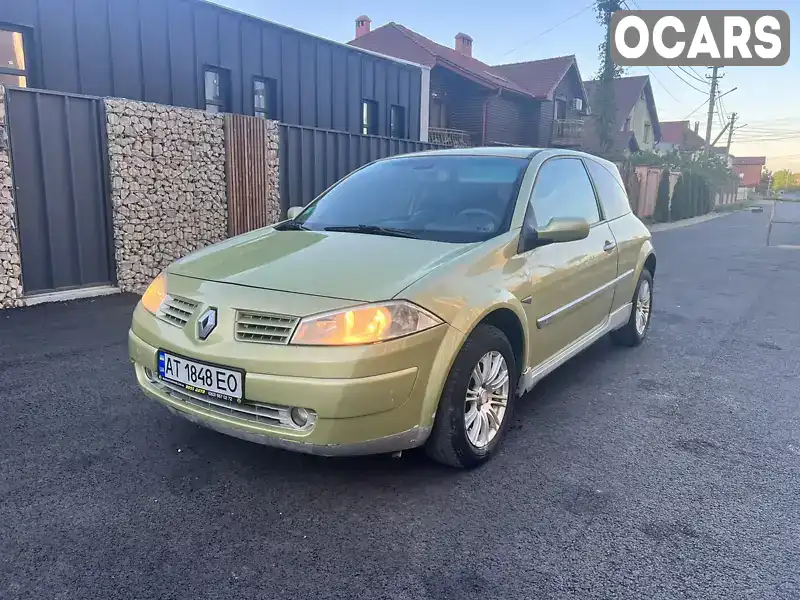 Хэтчбек Renault Megane 2004 1.6 л. Ручная / Механика обл. Ивано-Франковская, Ивано-Франковск - Фото 1/21