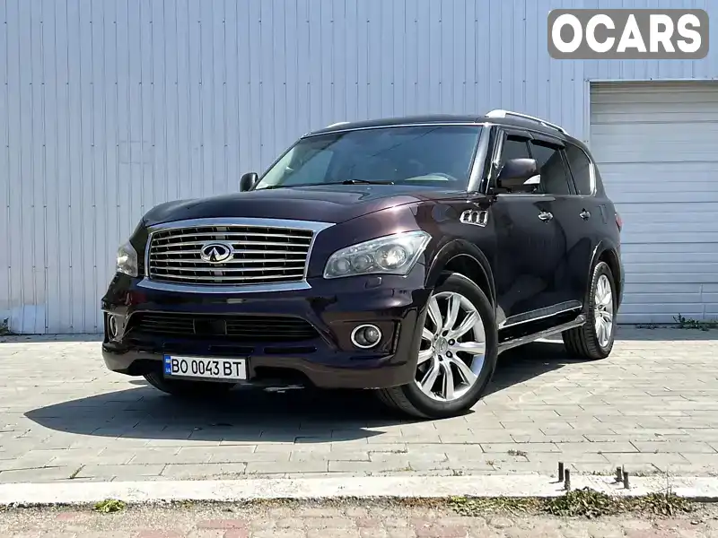 Внедорожник / Кроссовер Infiniti QX56 2012 5.55 л. Автомат обл. Тернопольская, Тернополь - Фото 1/21