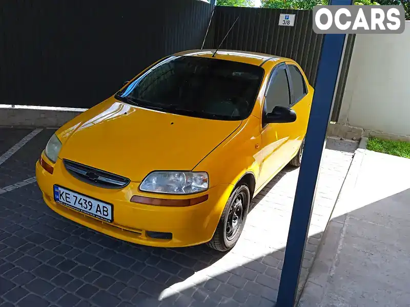 Седан Chevrolet Aveo 2005 1.5 л. Ручная / Механика обл. Днепропетровская, Днепр (Днепропетровск) - Фото 1/6