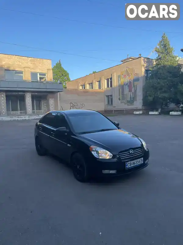 Седан Hyundai Accent 2008 1.4 л. Ручна / Механіка обл. Чернігівська, Ніжин - Фото 1/18