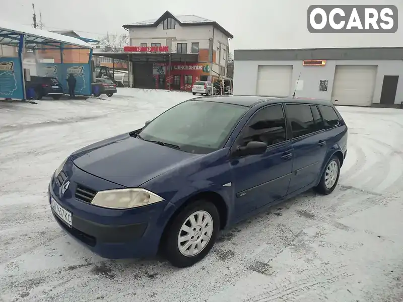 Универсал Renault Megane 2003 1.46 л. Ручная / Механика обл. Черкасская, Умань - Фото 1/10