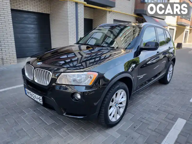 Внедорожник / Кроссовер BMW X3 2012 2 л. Автомат обл. Житомирская, Житомир - Фото 1/21