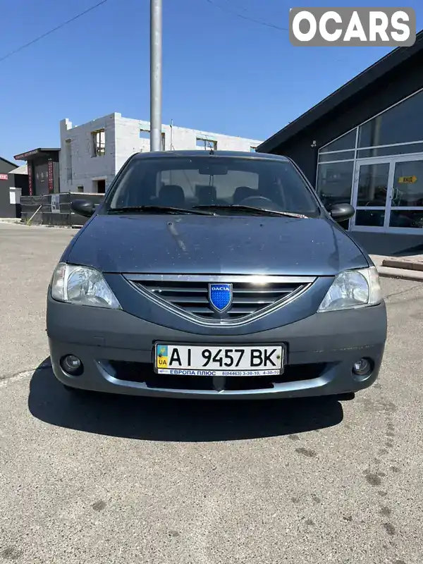 Седан Dacia Logan 2008 1.6 л. Ручна / Механіка обл. Київська, Біла Церква - Фото 1/11