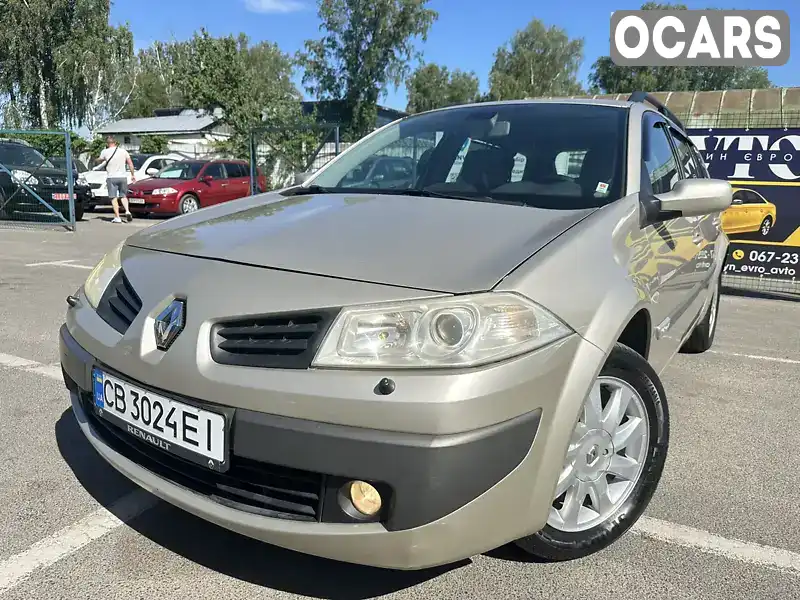 Універсал Renault Megane 2006 1.6 л. Ручна / Механіка обл. Чернігівська, Ніжин - Фото 1/21