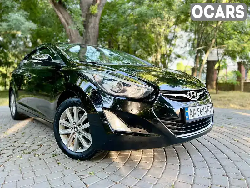 Седан Hyundai Elantra 2014 1.8 л. Автомат обл. Київська, Київ - Фото 1/21