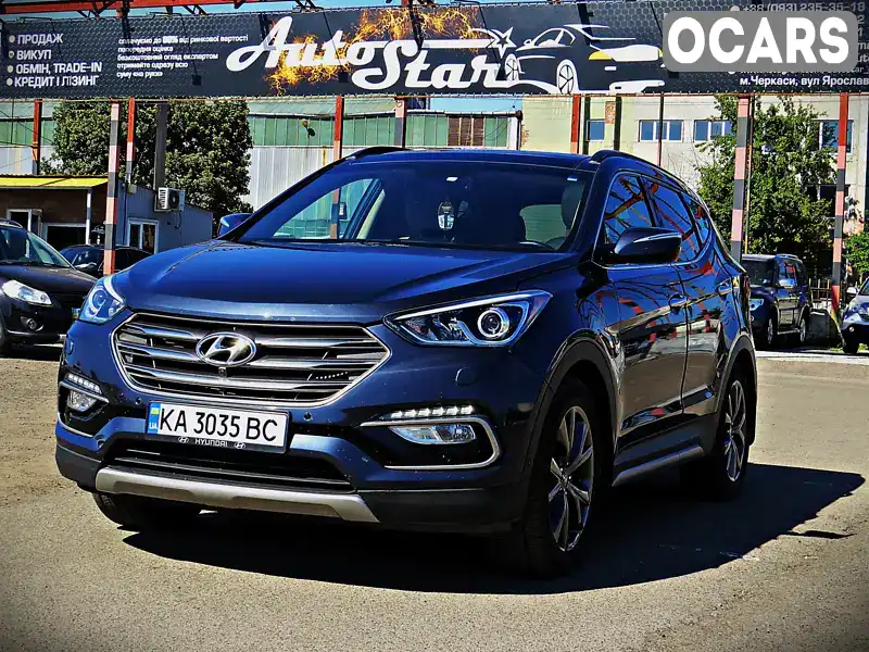 Позашляховик / Кросовер Hyundai Santa FE 2016 2 л. Автомат обл. Черкаська, Черкаси - Фото 1/21