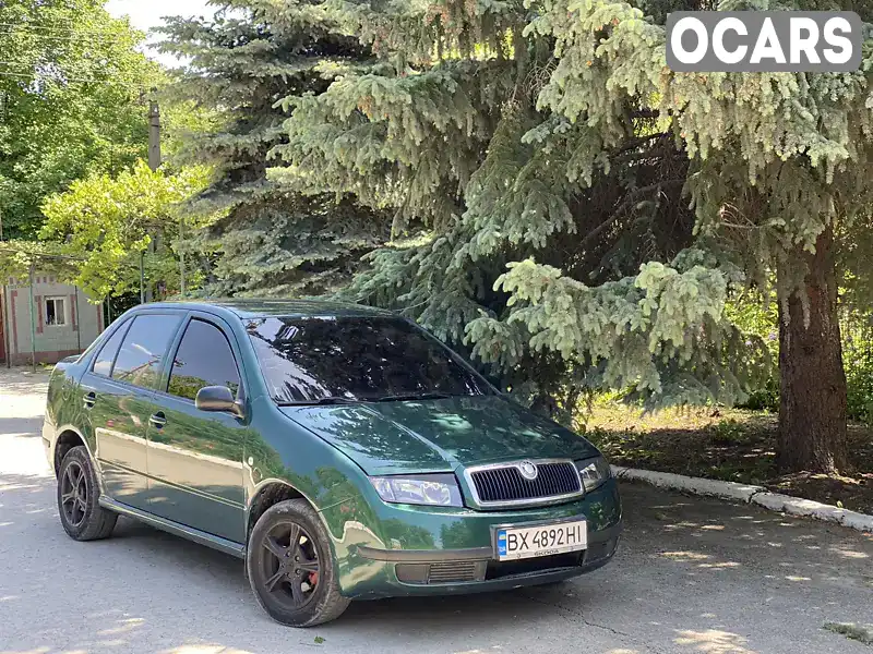 Седан Skoda Fabia 2003 1.2 л. Ручна / Механіка обл. Хмельницька, Дунаївці - Фото 1/21