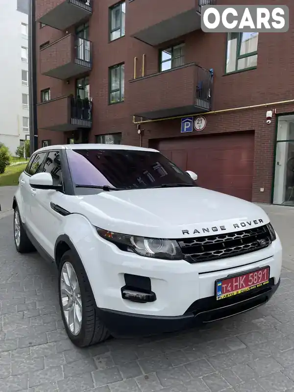 Позашляховик / Кросовер Land Rover Range Rover Evoque 2013 2 л. Автомат обл. Львівська, Львів - Фото 1/21