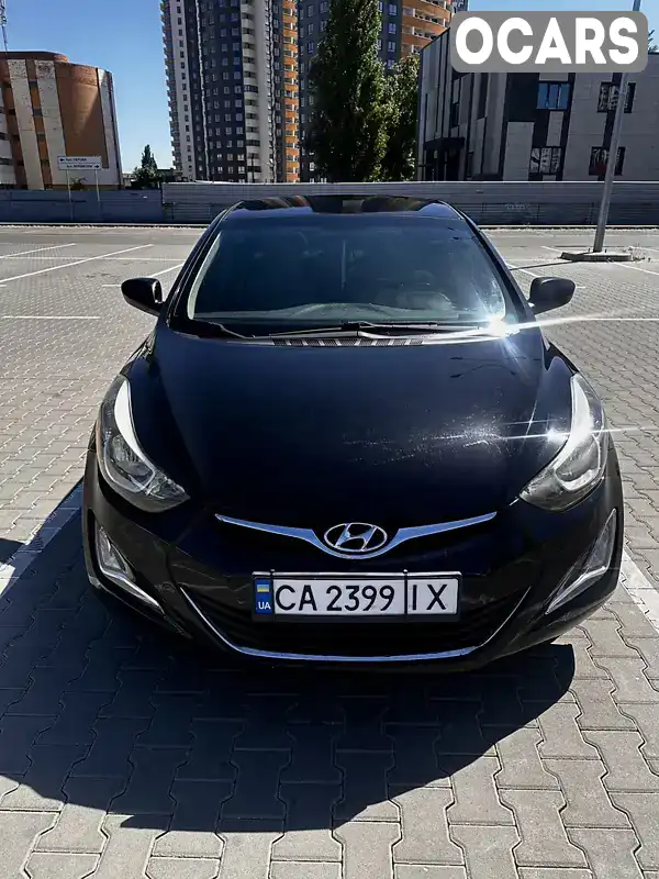 Седан Hyundai Elantra 2015 1.8 л. Автомат обл. Київська, Київ - Фото 1/14