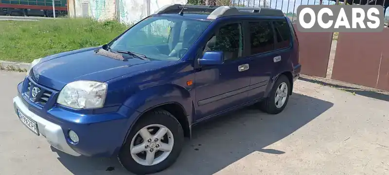 Внедорожник / Кроссовер Nissan X-Trail 2003 2.2 л. Ручная / Механика обл. Сумская, Шостка - Фото 1/10